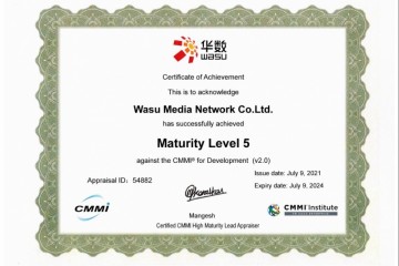 全球软件领域最高级别认证CMMI5通过华数传媒研发能力获国际权威认证